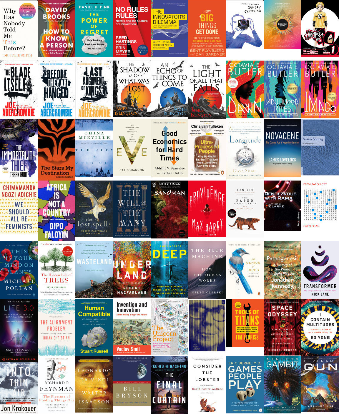 2024 books collage